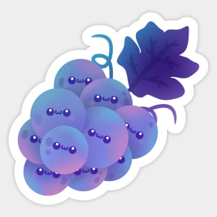 Grapes Sticker